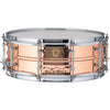 Ludwig LC660KT Copper Phonic 5x14 Hammered Smooth Polished Shell, Tube Lugs Snare Drum