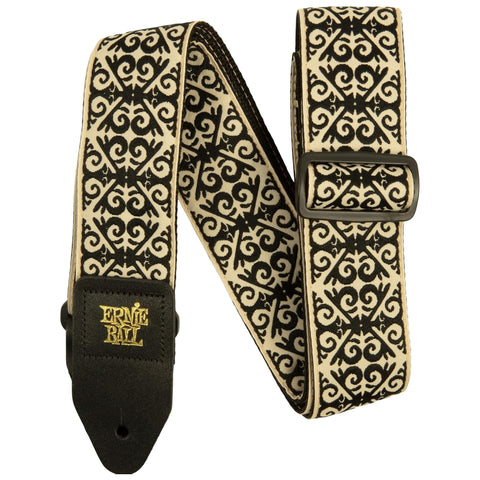 Ernie Ball Classic Jacquard Guitar Strap/Bass Strap - Motebello Iron