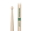 ProMark Rebound 7A Raw Hickory Drumsticks, Acorn Wood Tip