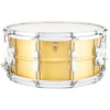 Ludwig LB654BM Acrolite 6.5X14 Acro Brass Snare 10 Lug Snare Drum