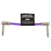 Ernie Ball Flex Patch Cable 3in - Purple - Single