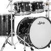 Ludwig NeuSonic MOD2 4-piece Acoustic Drum Set Shell Pack Ebony Pearl