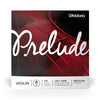 D'Addario Prelude Violin Single A String 1/8 Scale, Medium Tension