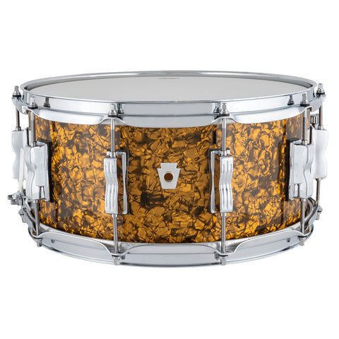 Ludwig NeuSonic 6.5 x 14 Snare Drum Butterscotch Pearl