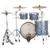 Ludwig NeuSonic MOD2 4-piece Acoustic Drum Set Shell Pack Steel Blue Pearl