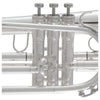 King KMH611S Ultimate Marching French Horn Outfit Silver Plated