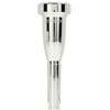 Bach Megatone Trumpet Silver Plated Mouthpiece, 2.5C