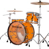 Ludwig Vistalite Pro Beat 3-piece Acoustic Drum Set Shell Pack Amber