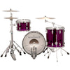 Ludwig Vistalite Pro Beat 3-piece Acoustic Drum Set Shell Pack Purple