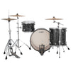 Ludwig NeuSonic Pro Beat 3-piece Acoustic Drum Set Shell Pack Ebony Pearl