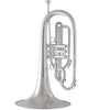 King KMH611S Ultimate Marching French Horn Outfit Silver Plated