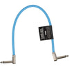 Ernie Ball Flex Patch Cable 12in - Blue - Single