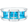 Ludwig Vistalite 5 x 14 Snare Drum Blue