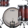 Ludwig Classic Oak Fab 3-piece Acoustic Drum Set Shell Pack Brown Burst