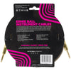 Ernie Ball Braided Instrument Cable Straight/Straight 10ft - Pay Dirt