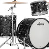 Ludwig NeuSonic FAB 3-piece Acoustic Drum Set Shell Pack Ebony Pearl