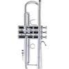 Bach 180S43R Stradivarius Bb Trumpet With Reverse Leadpipe Silver Plated