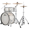 Ludwig NeuSonic Rapid MOD2 4-piece Acoustic Drum Set Shell Pack Silver Silk