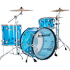 Ludwig Vistalite Pro Beat 3-piece Acoustic Drum Set Shell Pack Blue