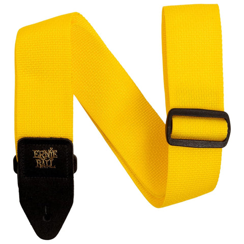 Ernie Ball Polypro Guitar Strap/Bass Strap - Yellow