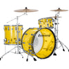 Ludwig Vistalite Pro Beat 3-piece Acoustic Drum Set Shell Pack Yellow