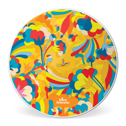 Evans Yellow Submarine Resonant Bass Drumhead, Primrose Prairie, 20 inch