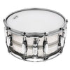 Ludwig LA405K Acrophonic 6.5X14 Hammered Patina Shell, Imperial Lugs Snare Drum