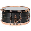 Ludwig LB427TDC Black Beauty 6.5x14 Hot Rod Black Beauty, Copper Trim, Tube Lugs Snare Drum