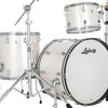 Ludwig NeuSonic FAB 3-piece Acoustic Drum Set Shell Pack Silver Silk