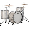 Ludwig NeuSonic Pro Beat 3-piece Acoustic Drum Set Shell Pack Silver Silk