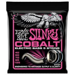 Ernie Ball Super Slinky Cobalt 5-String Electric Bass Strings 40-125 Gauge