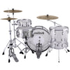 Ludwig Vistalite Fab 3-piece Acoustic Drum Set Shell Pack Clear