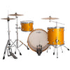 Ludwig NeuSonic Pro Beat 3-piece Acoustic Drum Set Shell Pack Satin Golden