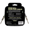 Ernie Ball Flex Instrument Cable Straight/Straight 10ft - Glow in Dark