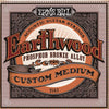 Ernie Ball Custom Medium Earthwood Phosphor Bronze Acoustic Guitar Strings 12.5-56 Gauge