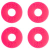 Ernie Ball Strap Blocks - Pink - 4 Pack