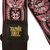 Ernie Ball Classic Jacquard Guitar Strap/Bass Strap - Pink Orleans