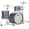 Ludwig NeuSonic Downbeat 3-piece Acoustic Drum Set Shell Pack Steel Blue Pearl