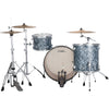 Ludwig NeuSonic Pro Beat 3-piece Acoustic Drum Set Shell Pack Steel Blue Pearl