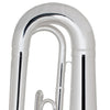 King 1151SP Ultimate Marching BBb Tuba Silver Plated