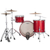 Ludwig NeuSonic Pro Beat 3-piece Acoustic Drum Set Shell Pack Satin Diablo Red