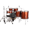 Ludwig Evolution 6pc Acoustic Drum Set with 22" Bass Drum Copper