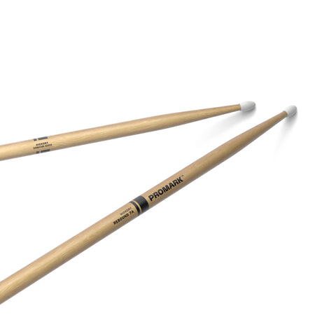 ProMark Rebound 7A Hickory Drumsticks, Oval Nylon Tip