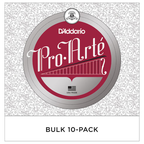 D'Addario Pro-Arte Violin Single G String, 3/4 Scale, Medium , Bulk 10-Pack