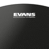 Evans Hybrid Black Marching Snare Drum Head, 13 Inch