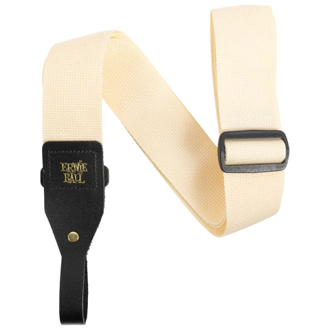 Ernie Ball Polypro Acoustic Guitar Strap - Cream