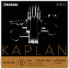 D'Addario Kaplan Amo Violin G String, 1/4 Scale, Medium Tension