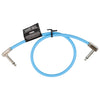 Ernie Ball Flex Patch Cable 18in - Blue - Single