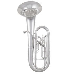 King 625 Diplomat 3 Valve Baritone Horn Satin Silver Finish