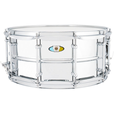 Ludwig LU6514SL Supralite 6.5x14 Snare Drum w/ Chrome Triple Flange Hoops, Tube lugs